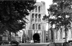The Norman Tower c.1955, Bury St Edmunds