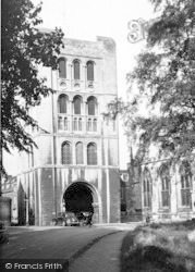 The Norman Tower c.1955, Bury St Edmunds