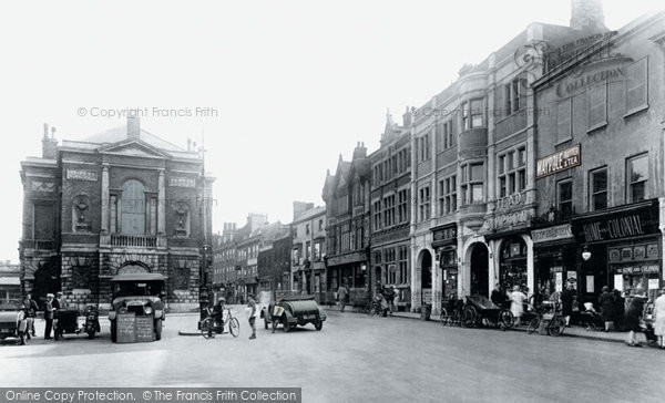 Photo of Bury St Edmunds, Town Hall 1929