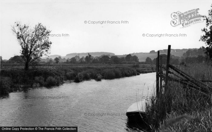 Photo of Bury, The River Arun c.1955