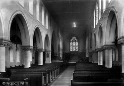 Walmersley Church Interior 1895, Bury