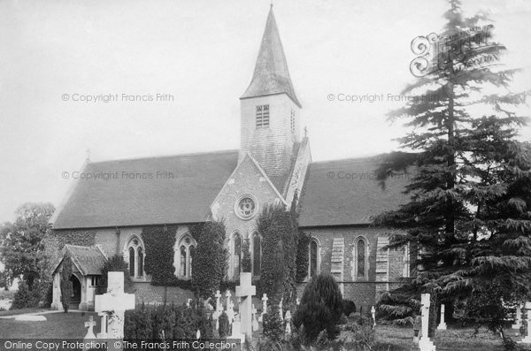 Photo of Busbridge, Church Of St John The Baptist 1895
