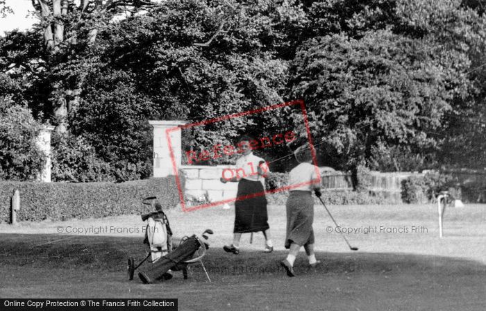 Photo of Bush Hill Park, Women Playing Golf c.1955