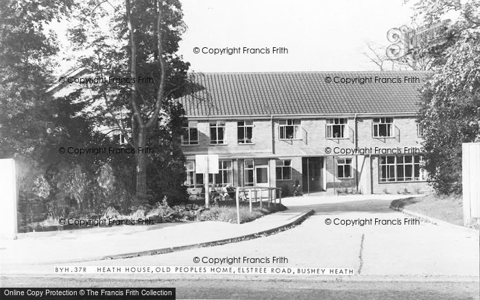 Photo of Bushey Heath, Heath House, Old Peoples Home, Elstree Road c.1960
