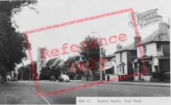 High Road c.1955, Bushey Heath