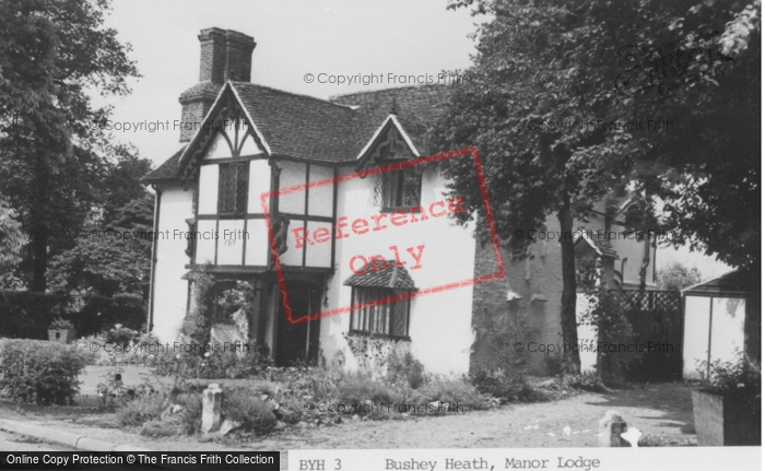 Photo of Bushey Heath, Manor Lodge c.1955