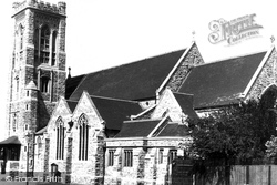 St Peter's Church c.1955, Bushey Heath