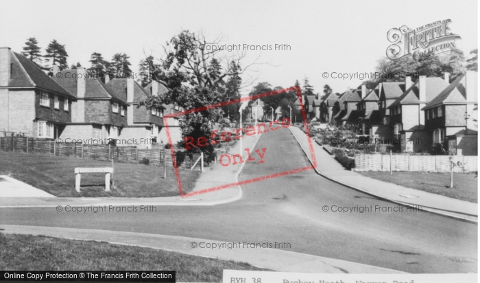 Photo of Bushey Heath, Warren Road c.1960