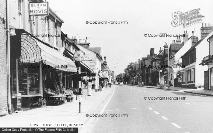 Photo of Bushey, High Street c.1965
