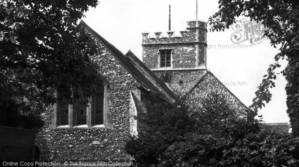 Photo of Bushey, Parish Church Of St James c.1955