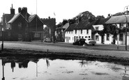 Bushey, the Pond and Coronation Arch 1953