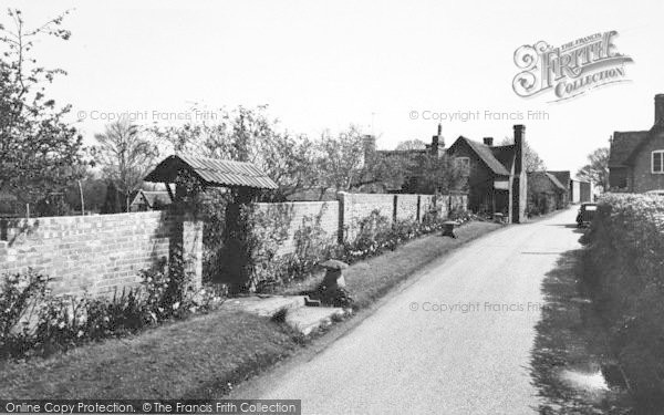 Photo of Bushley, The Village c.1960