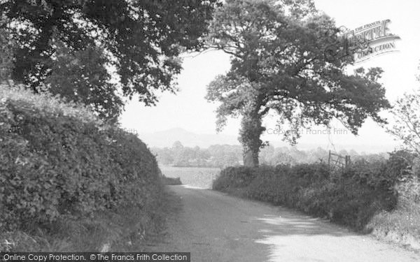 Photo of Butleigh, Glastonbury Tor From Monument Road c.1955