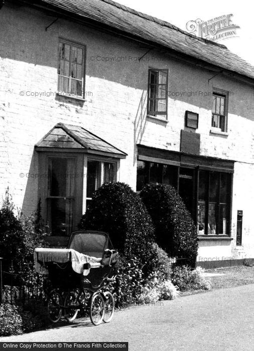 Photo of Butley, A Pram Outside Post Office c.1955