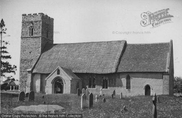 Photo of Butley, Church Of St John The Baptist c.1955