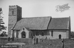 Church Of St John The Baptist c.1955, Butley