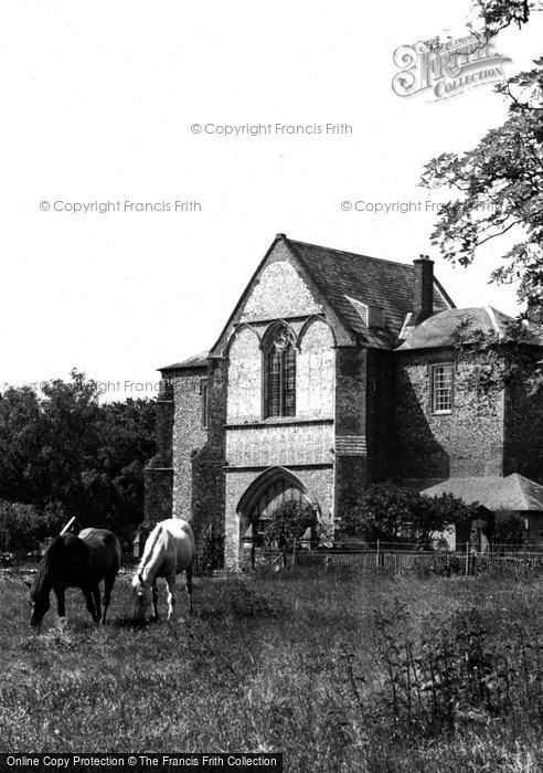 Photo of Butley, The Priory c.1955