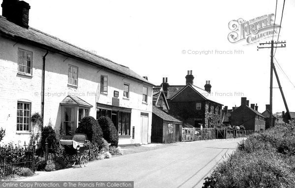 Photo of Butley, The Street And Post Office c.1955