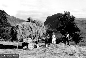 Buttermere, Haymaking c1955
