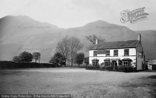 Photo of Buttermere, High Stile, Sourmilk Gill, Red Pike And Fish Hotel c.1955