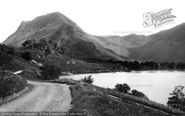 Photo of Buttermere, Honister Crag And Fleetwith Crag 1893