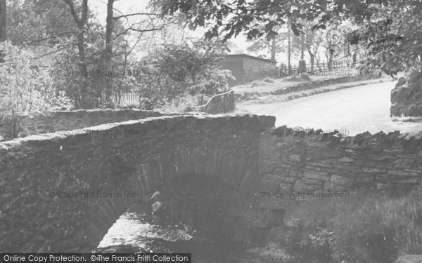 Photo of Buttermere, The Bridge c.1950
