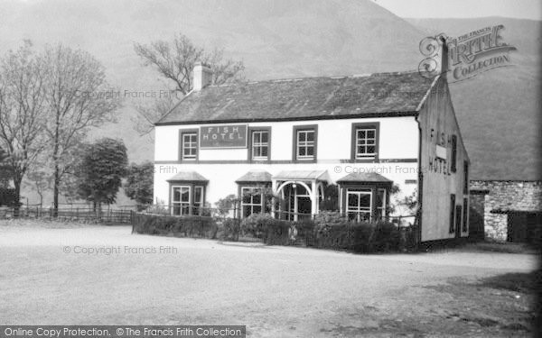 Photo of Buttermere, The Fish Hotel c.1955