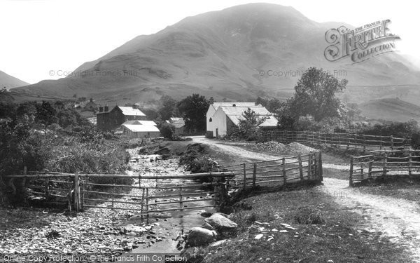 Photo of Buttermere, The Village 1889
