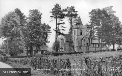 St Mary's Church c.1955, Buxted