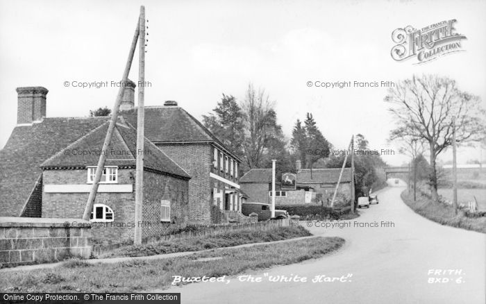 Photo of Buxted, The White Hart c.1955