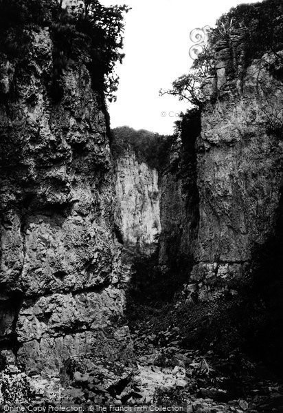 Photo of Buxton, Ashwood Dale, Lover's Leap c1862