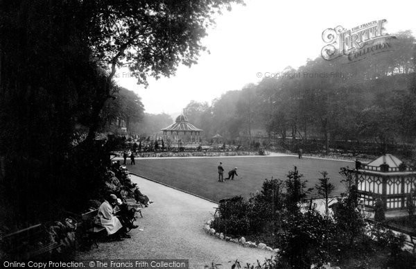Photo of Buxton, Ashwood Park, Municipal Bowling Green 1923
