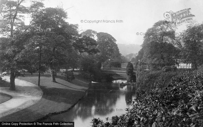 Photo of Buxton, Buxton Gardens c.1890