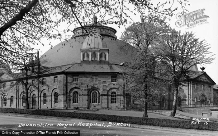 Photo of Buxton, Devonshire Royal Hospital c.1955