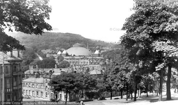 Photo of Buxton, Devonshire Royal Hospital From Slopes c.1955