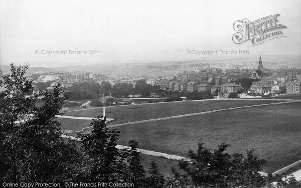 Photo of Buxton, From Above Poole's Caverns 1894