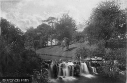 Gardens, The Falls 1886, Buxton