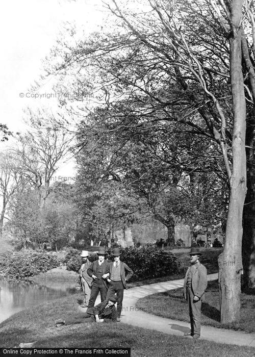 Photo of Buxton, Hall Gardens c.1865