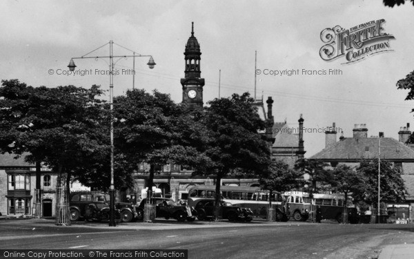 Photo of Buxton, Market Place c.1955
