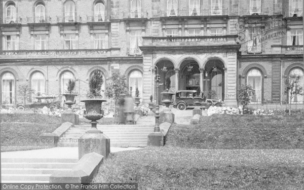 Photo of Buxton, Palace Hotel, Entrance 1923