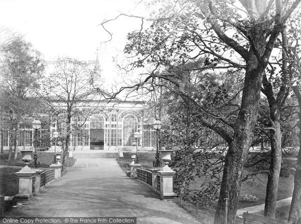 Photo of Buxton, Pavilion Bridge And Central Hall c.1872