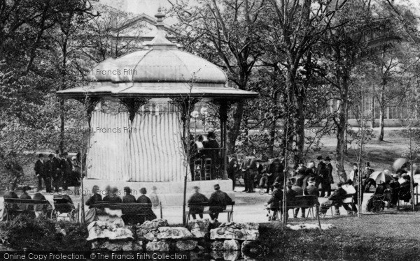 Photo of Buxton, Pavilion Gardens c.1872