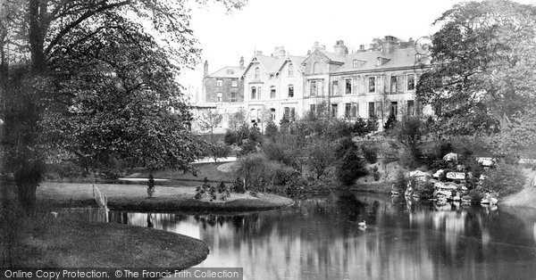 Photo of Buxton, Pavilion Gardens c.1872
