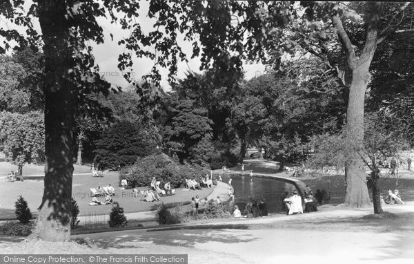 Photo of Buxton, Pavilion Gardens c.1955