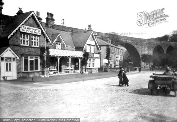 Photo of Buxton, Railway Hotel 1923