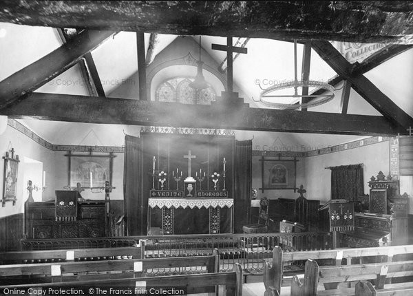 Photo of Buxton, St Anne's Church Interior 1890