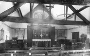 Buxton, St Anne's Church interior 1890