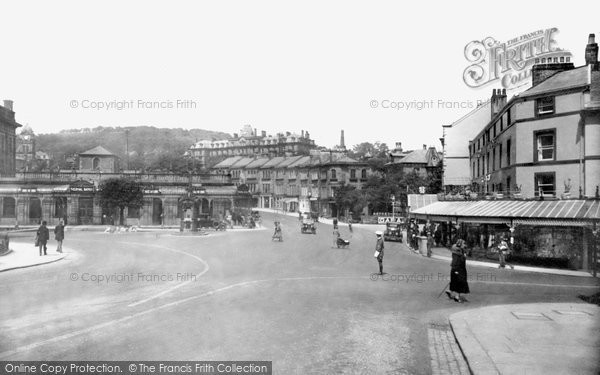 Photo of Buxton, Terrace Road And Spring Gardens 1932