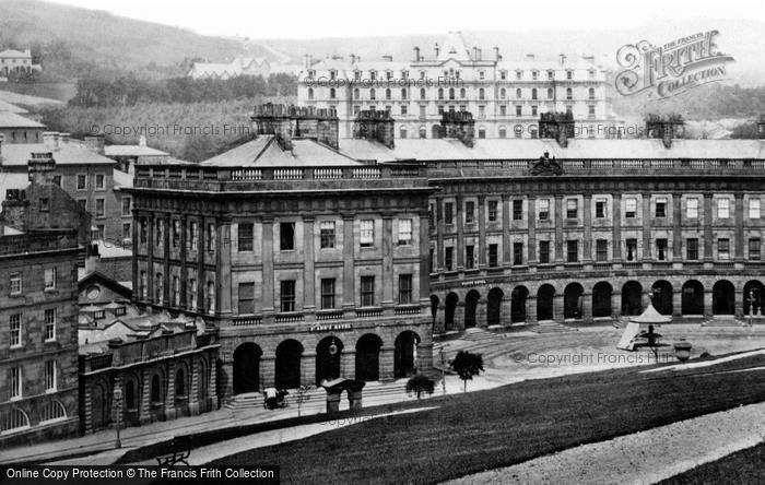 Photo of Buxton, The Crescent c.1864