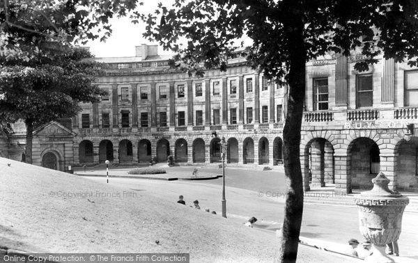 Photo of Buxton, The Crescent c.1955